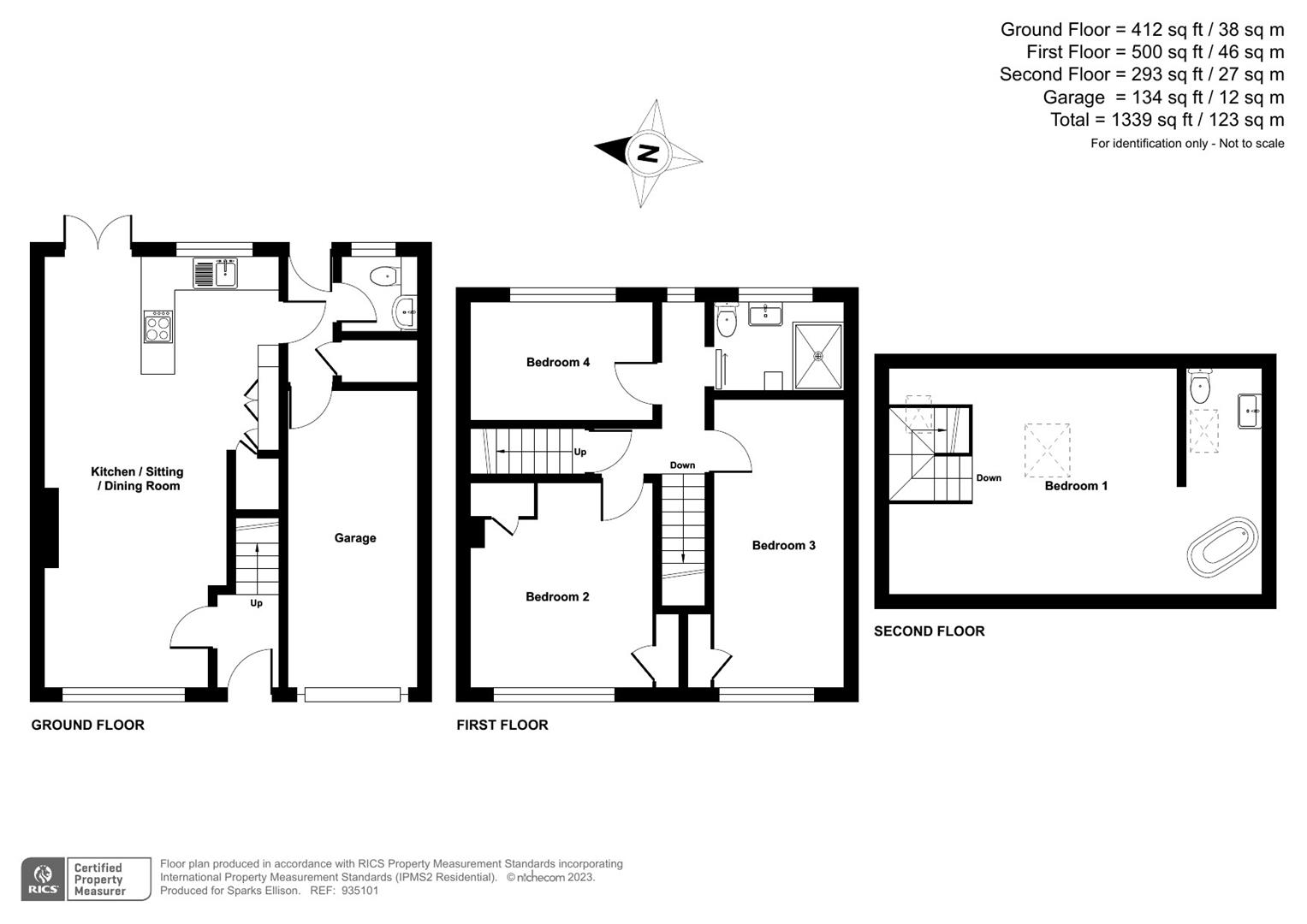 Carthage Close, Scantabout, Chandler’s Ford floorplan
