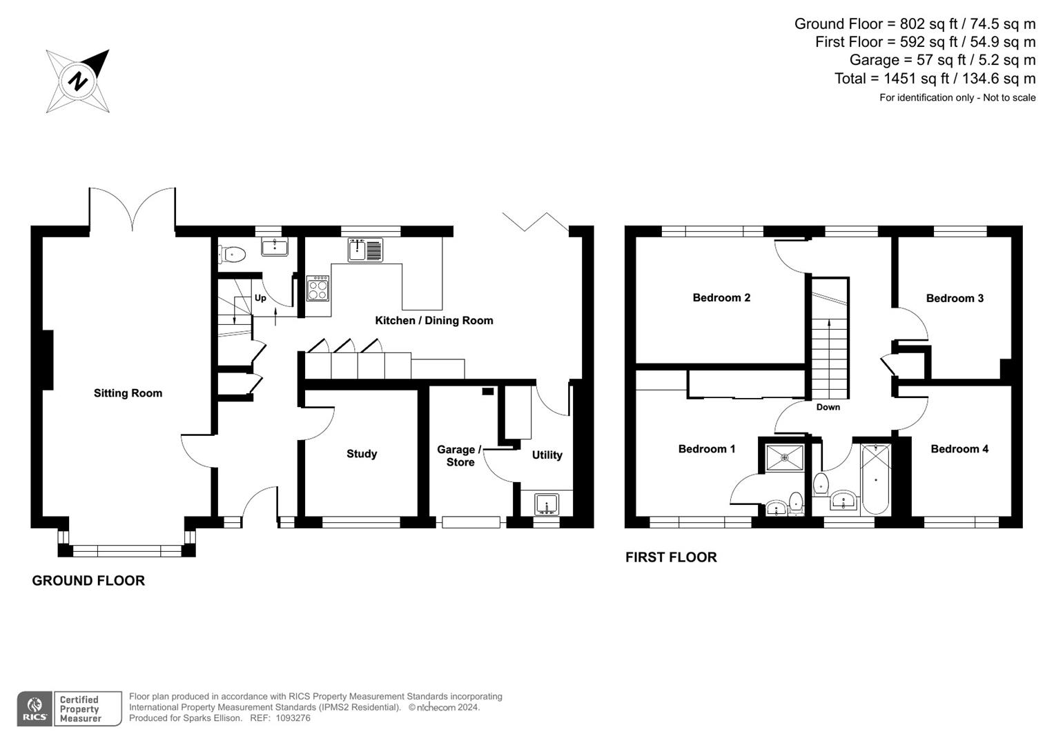 Doric Close, Chandler’s Ford, Eastleigh floorplan