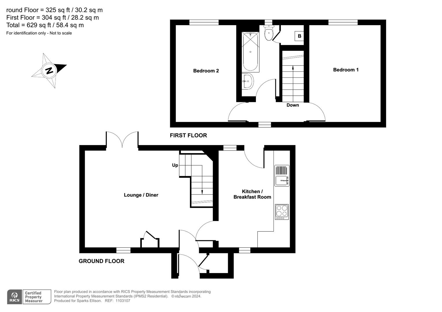 Monmouth Close, Valley Park, Chandler’s Ford floorplan