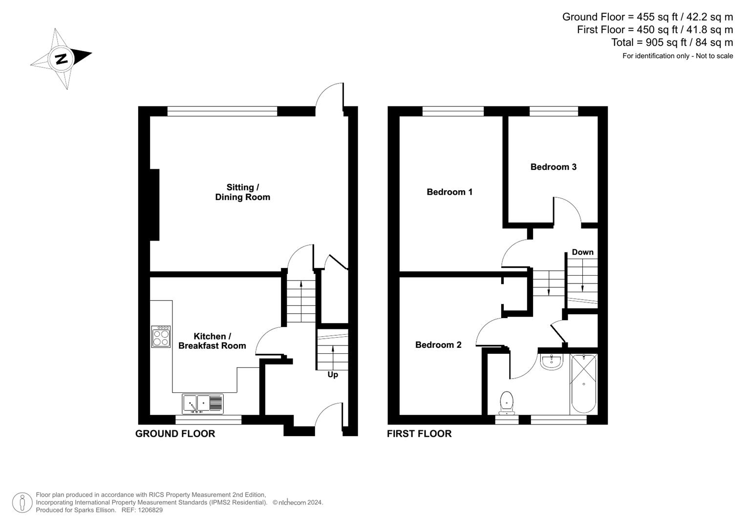 Ribble Close, Chandlers Ford floorplan