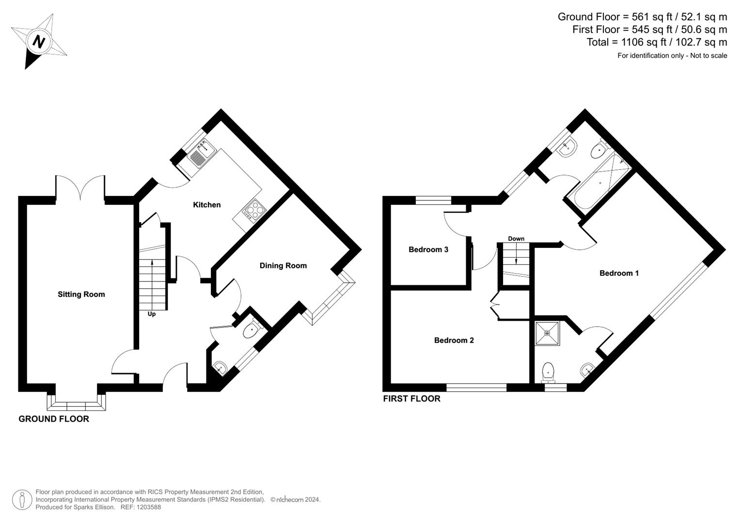 Argosy Crescent, Eastleigh floorplan