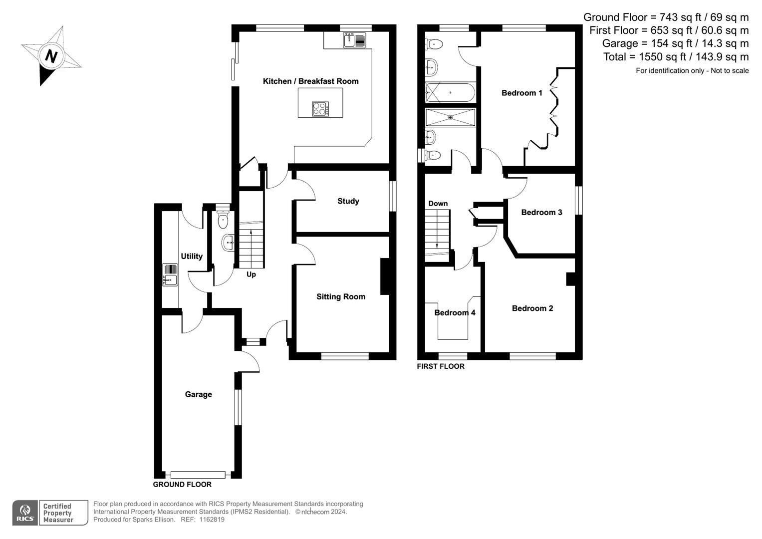 Ashdown Road, Hiltingbury, Chandlers Frod floorplan