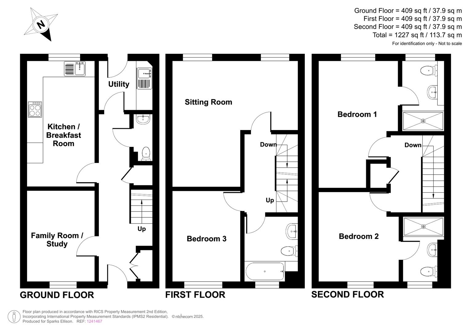 Morgan Le Fay Drive, Knightwood Park, Chandler’s Ford floorplan