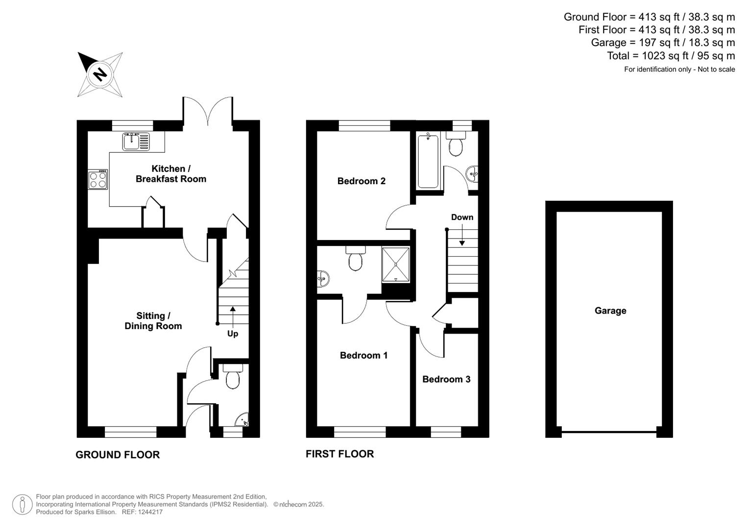 Argosy Crescent, Eastleigh floorplan