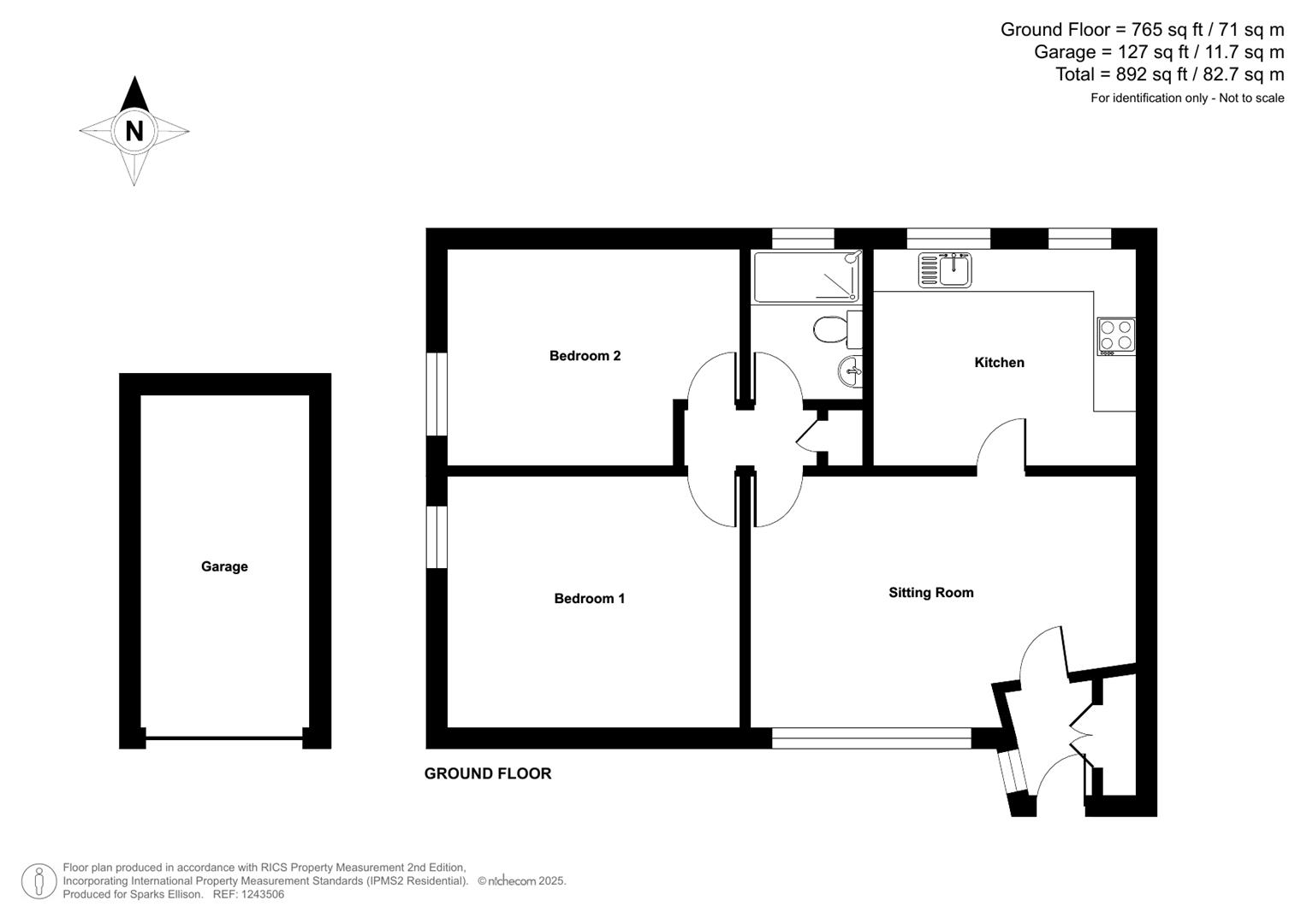 Hiltingbury Road, Chandler’s Ford floorplan