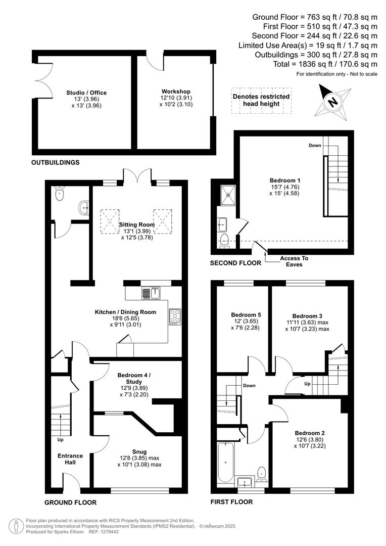 Pine Crescent, Hiltingbury, Chandlers Ford floorplan