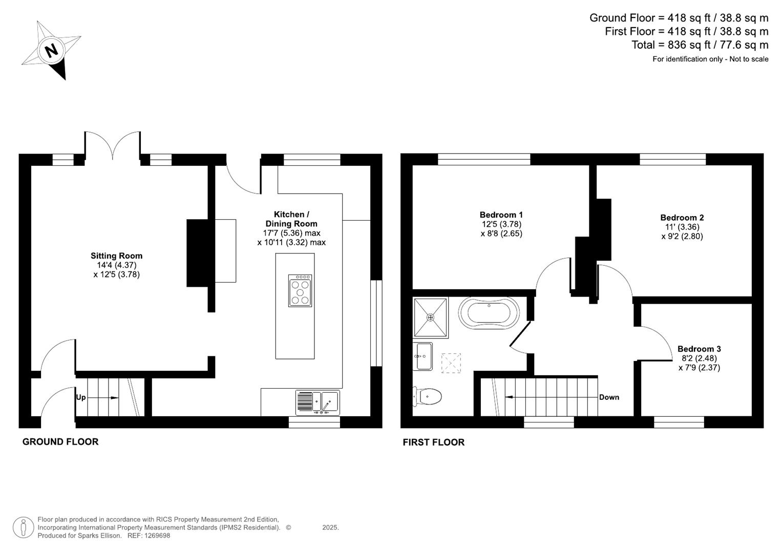 Fryern Close, Chandler’s Ford, Eastleigh floorplan