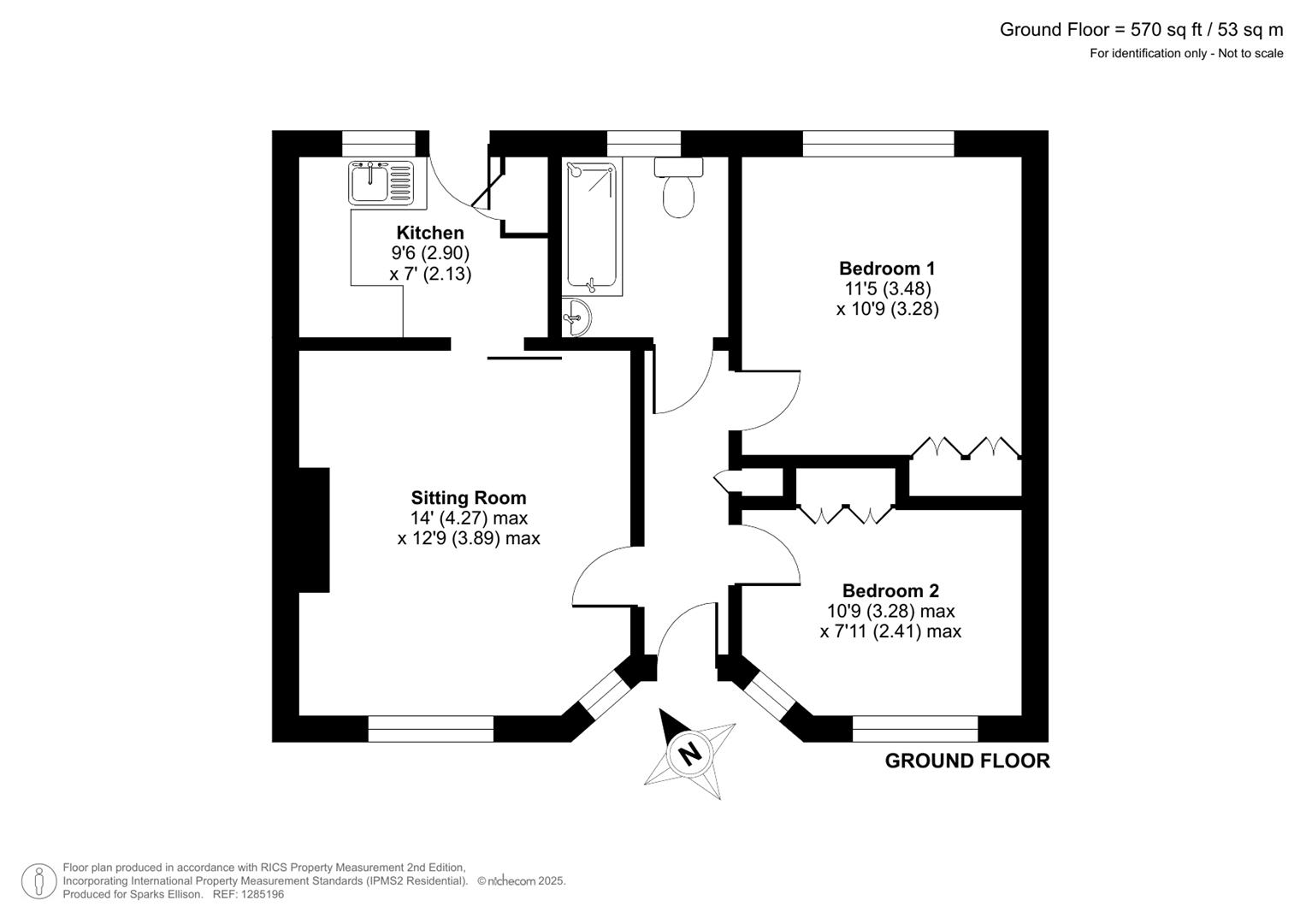 Heathcote Road, Chandler’s Ford, Eastleigh floorplan