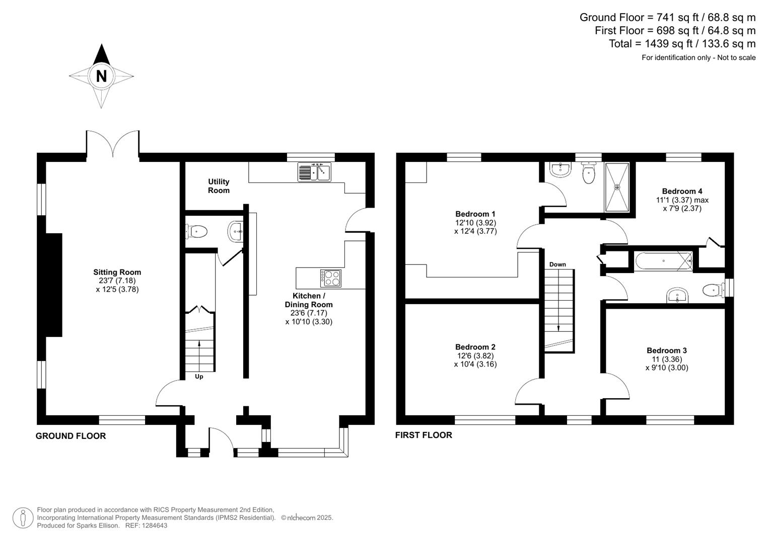 The Paddock, Allbrook, Eastleigh floorplan