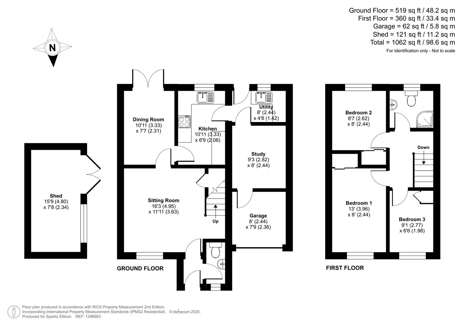 Irwell Close, Valley Park, Chandlers Ford floorplan