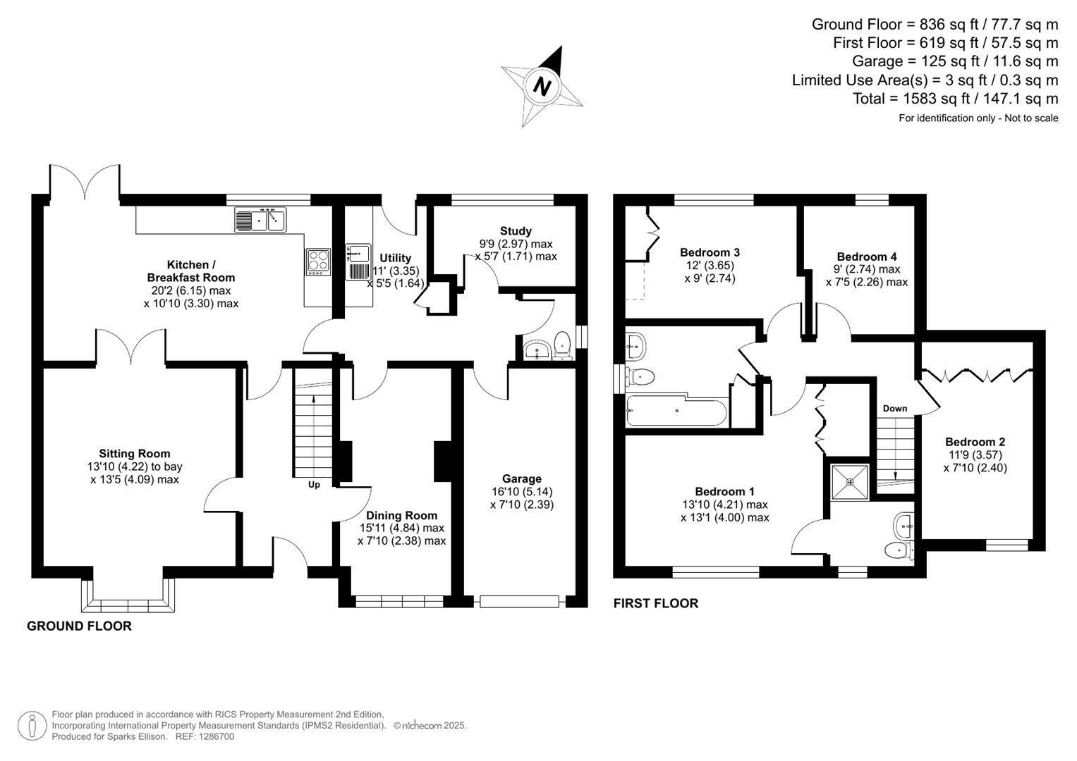 Thetford Gardens, Valley Park, Chandler’s Ford floorplan
