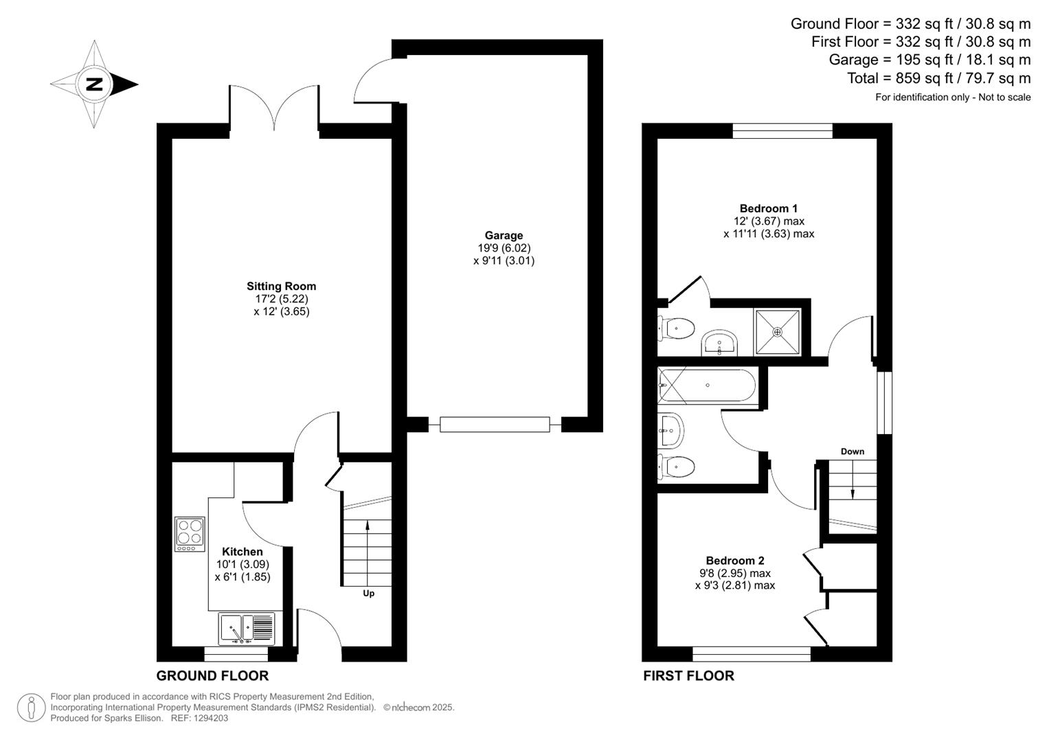 Fairbairn Walk, Knightwood Park, Chandlers Ford floorplan