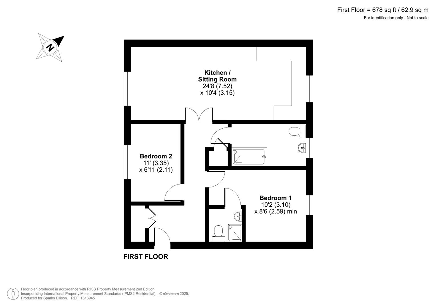 Tinning Way, Eastleigh floorplan