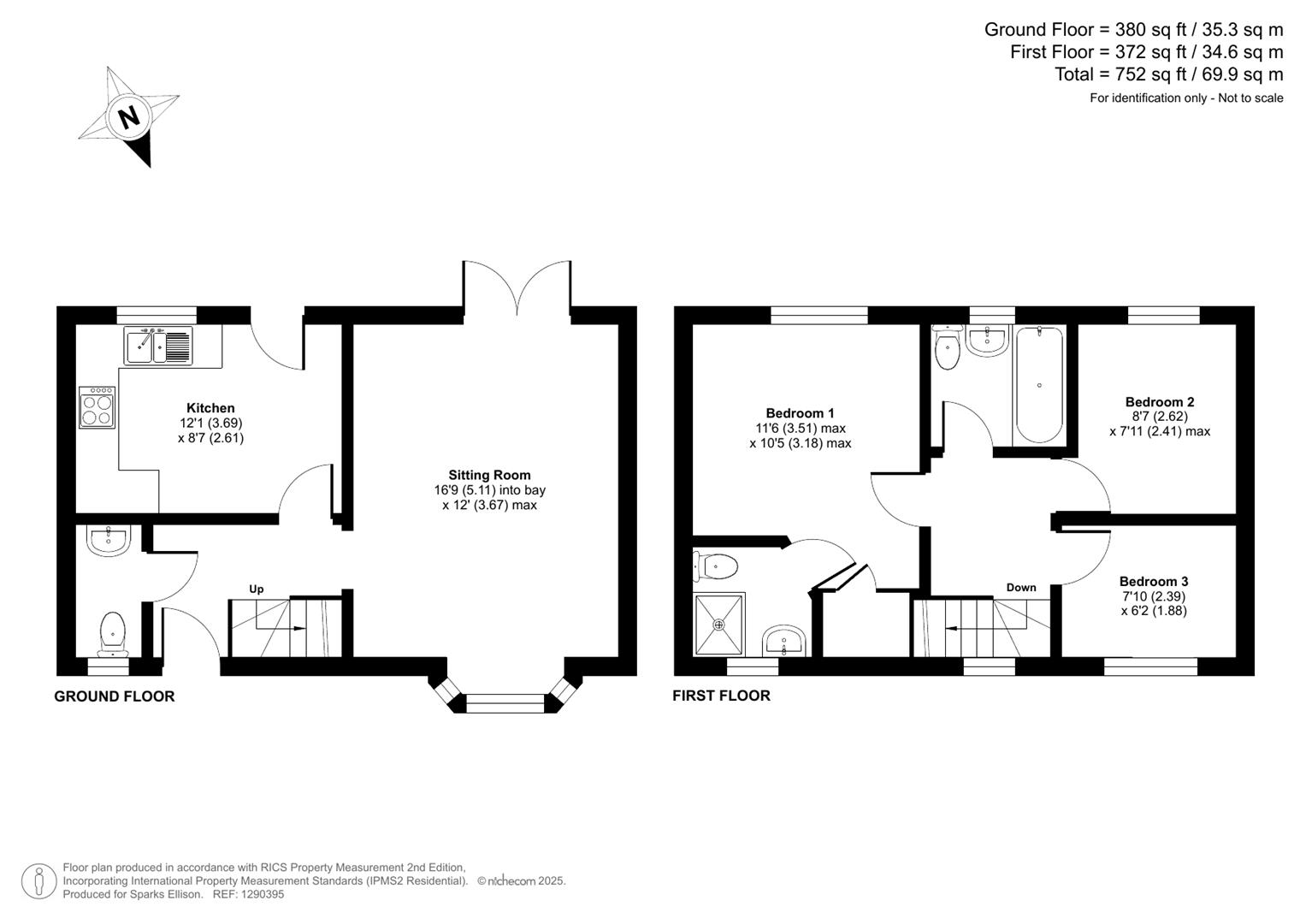 Jack Close, Knightwood Park, Chandler’s Ford floorplan