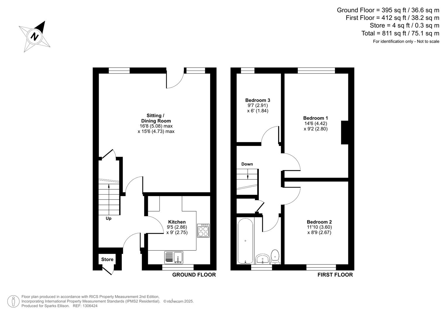 Milford Gardens, Chandler’s Ford, Eastleigh floorplan