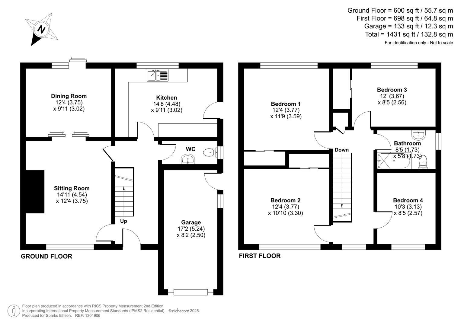 Westwood Gardens, Chandler’s Ford, Eastleigh floorplan