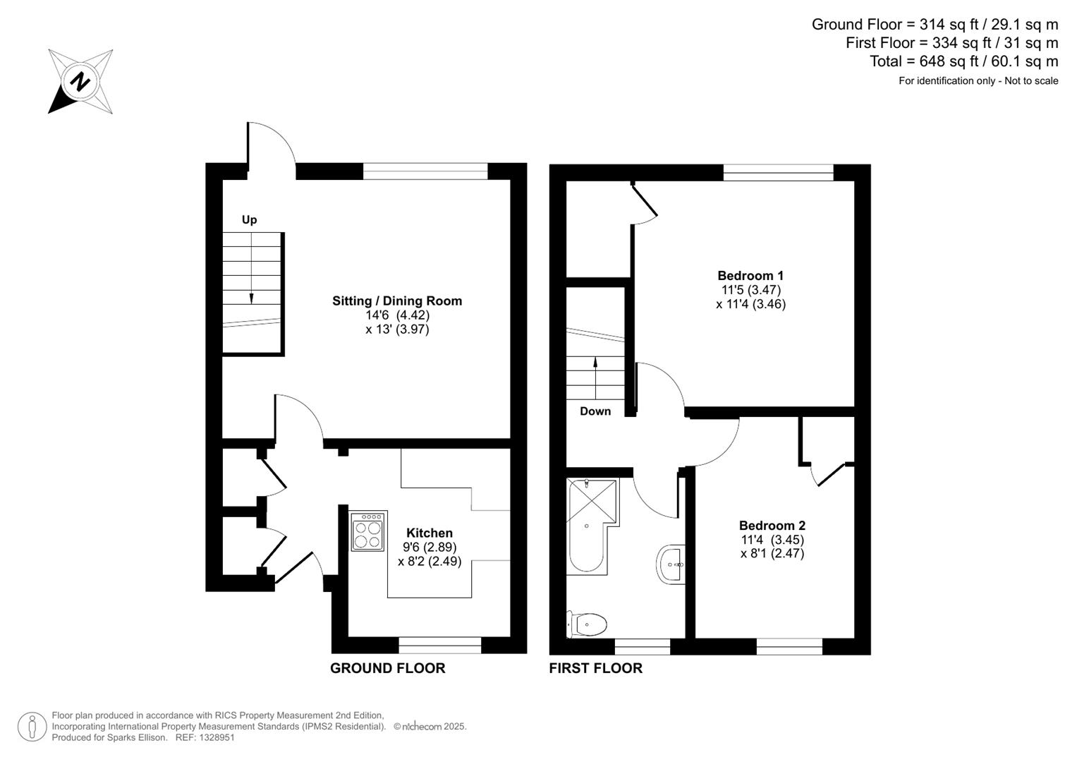Oaktree Close, Colden Common, Winchester floorplan