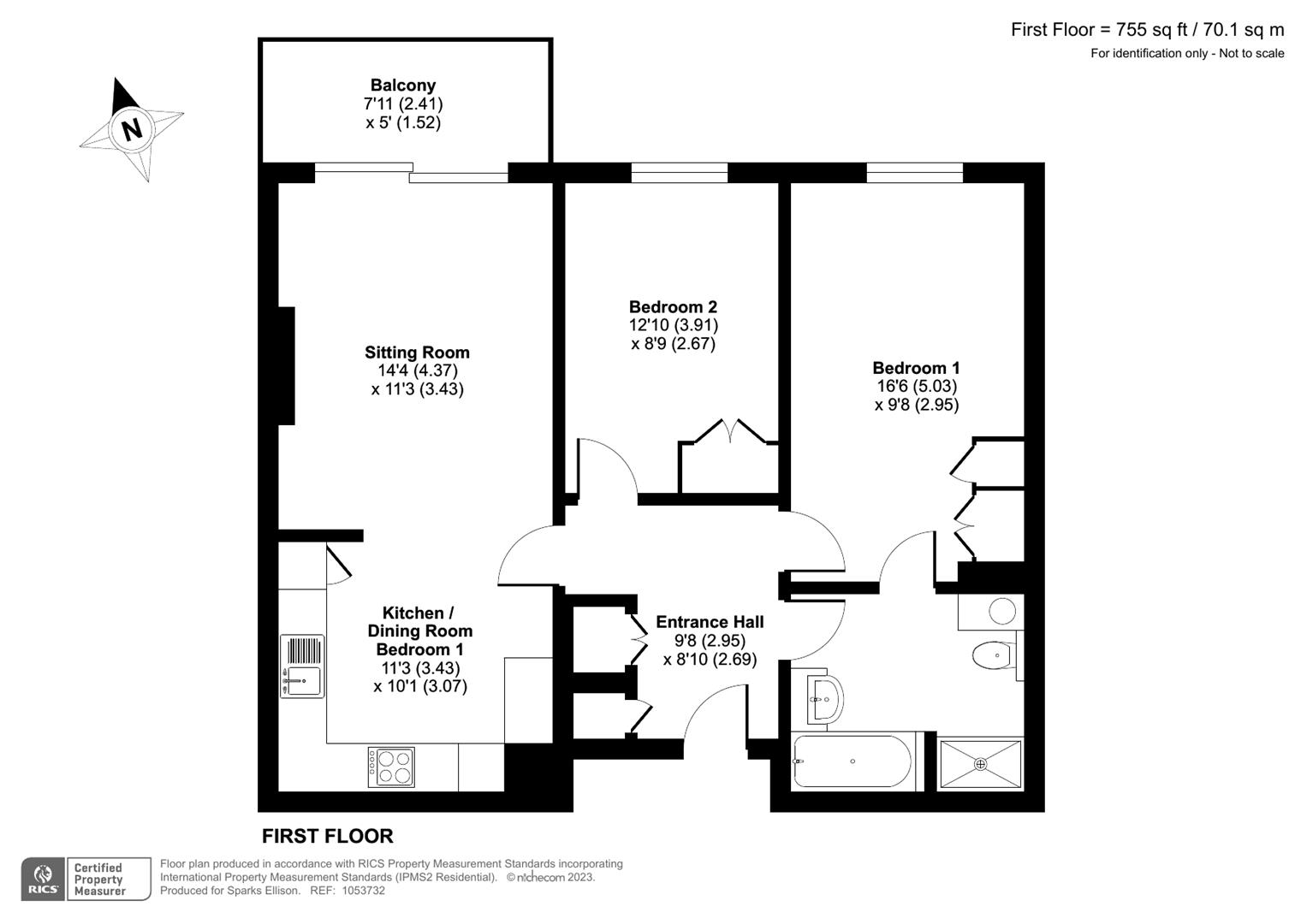 Knightwood Mews, Knightwood Park, Chandler’s Ford floorplan