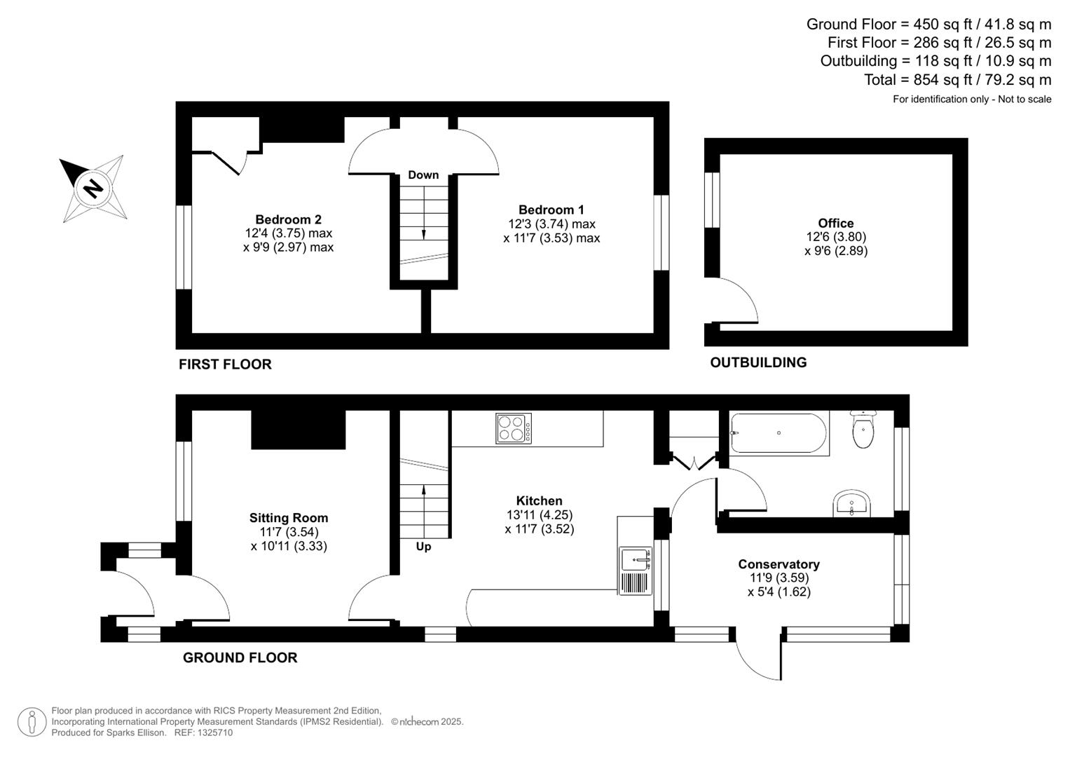 Church Road, Bishopstoke, Eastleigh floorplan