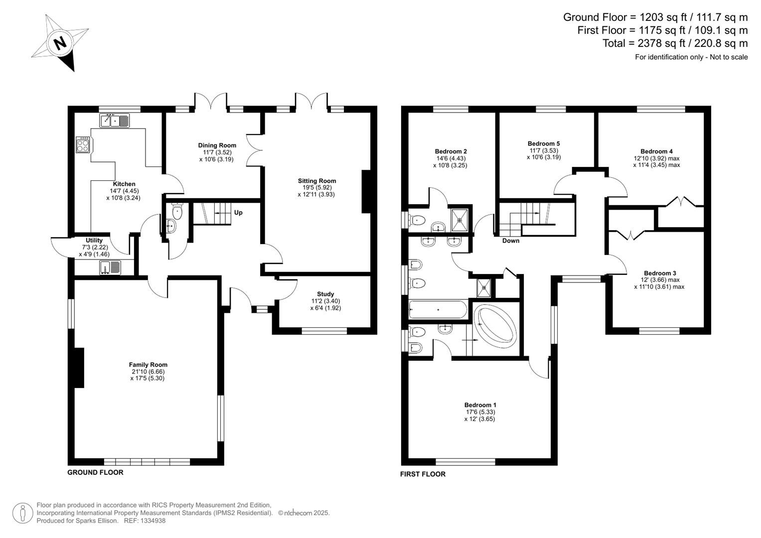 Hook Crescent, Ampfield, Romsey floorplan