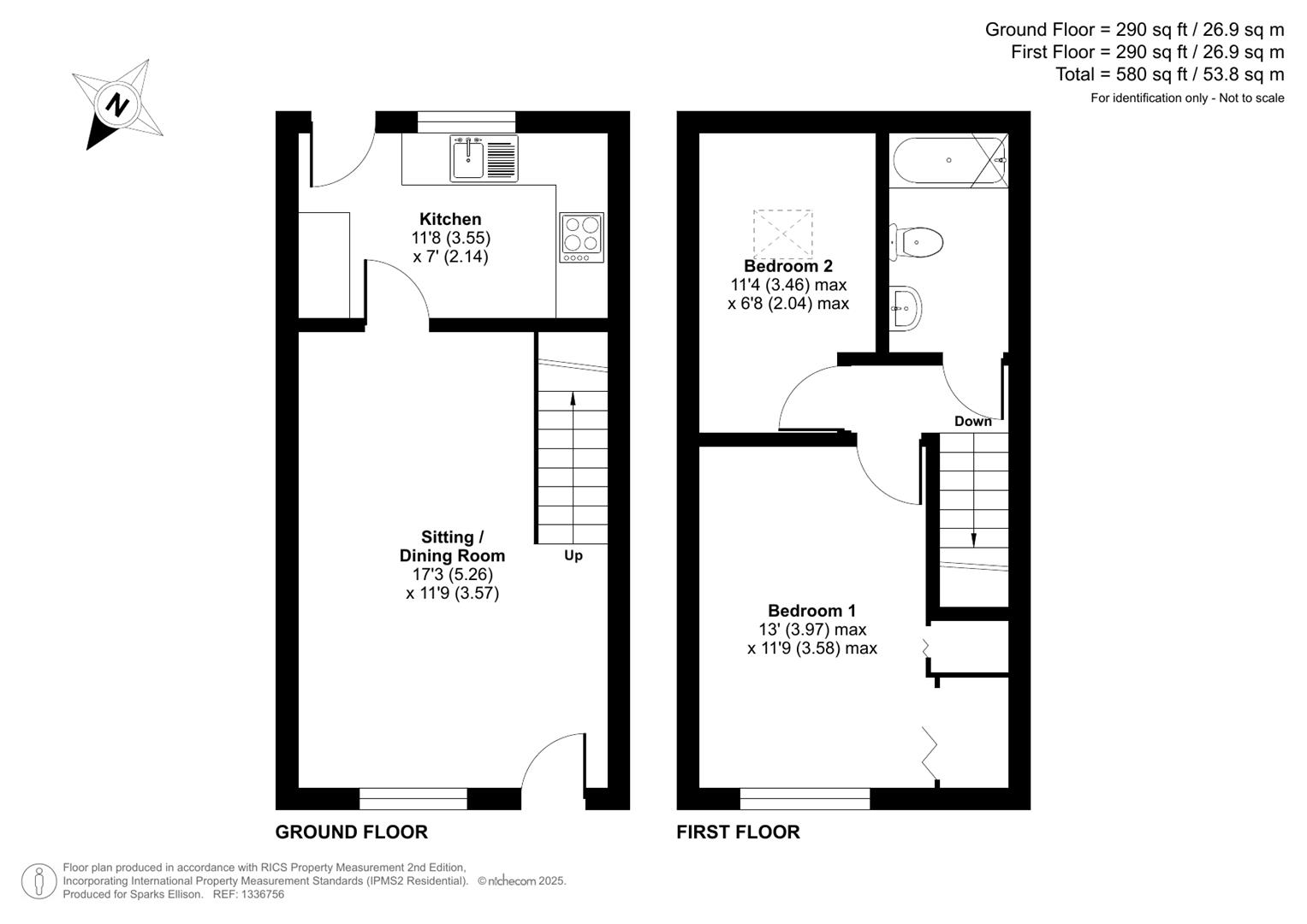 Bournemouth Road, Chandler’s Ford, Eastleigh floorplan