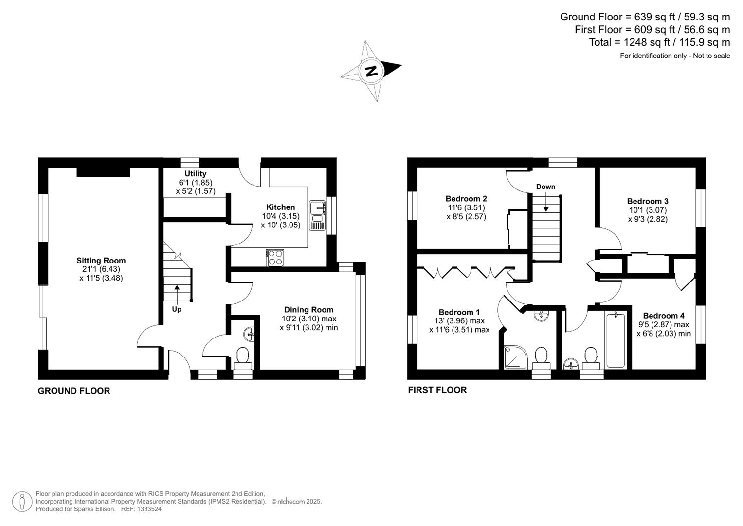 Pennard Way, Valley Park, Chandler’s Ford floorplan