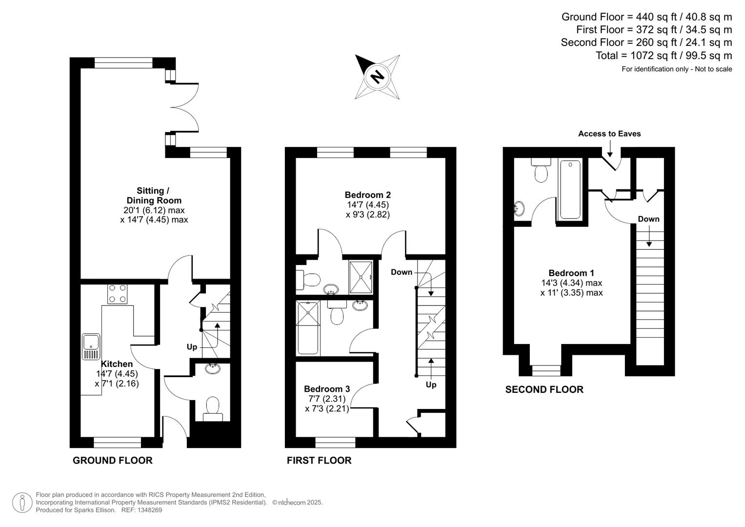 Folland Close, North Baddesley, Southampton floorplan
