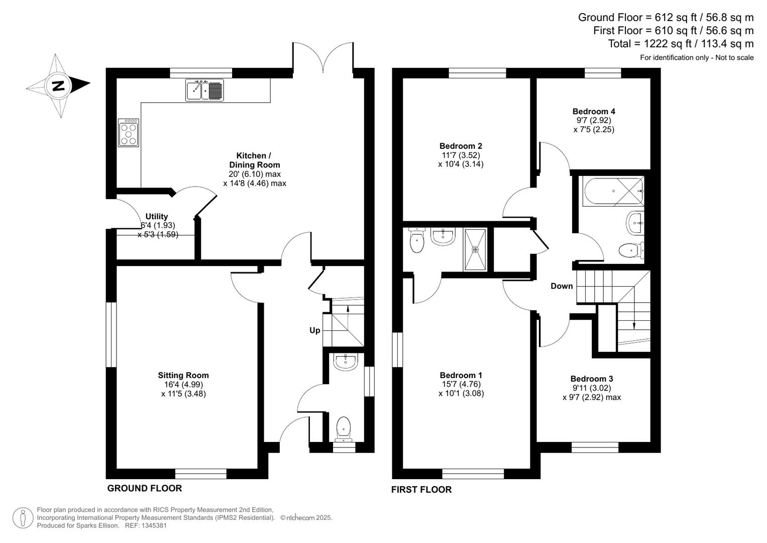 George Raymond Road, Eastleigh floorplan