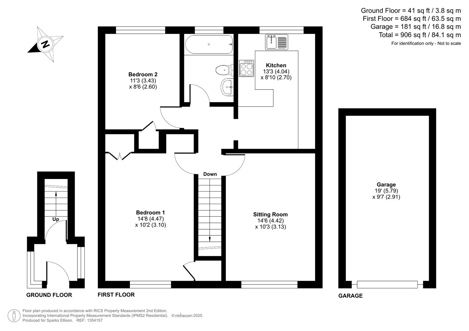 Parkway Gardens, Chandler’s Ford, Eastleigh floorplan