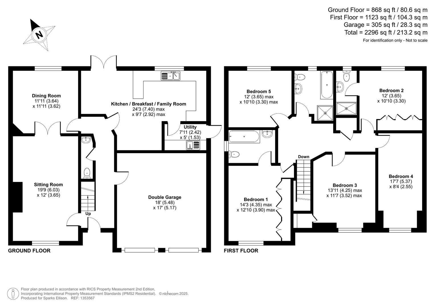 Bellflower Way, Knightwood Park, Chandler’s Ford floorplan
