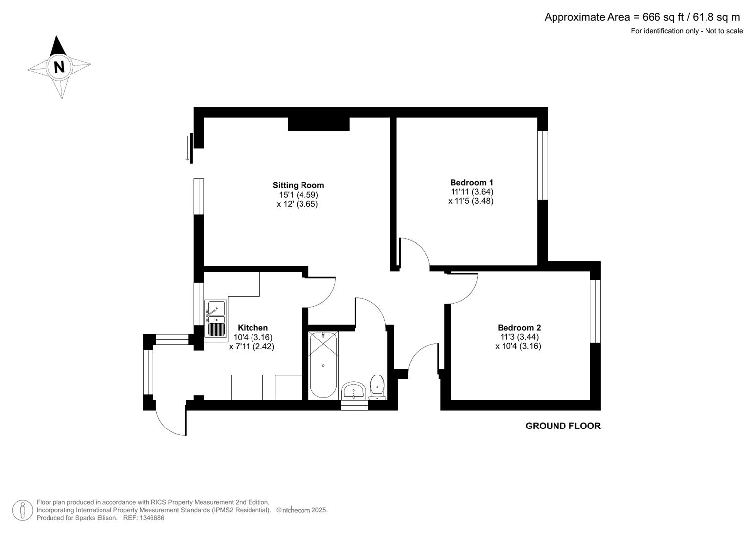 Trevose Close, Chandler’s Ford floorplan