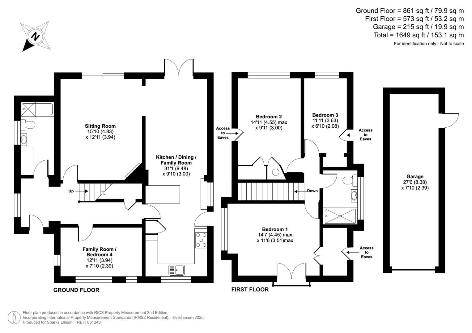 Hookwater Road, Parish Of Ampfield, Chandler’s Ford floorplan