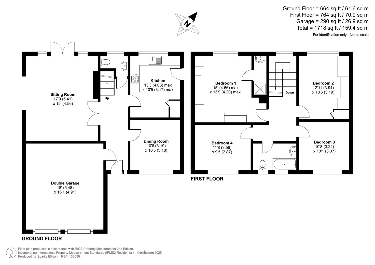 Wychwood Grove, Hiltingbury, Chandlers Ford floorplan