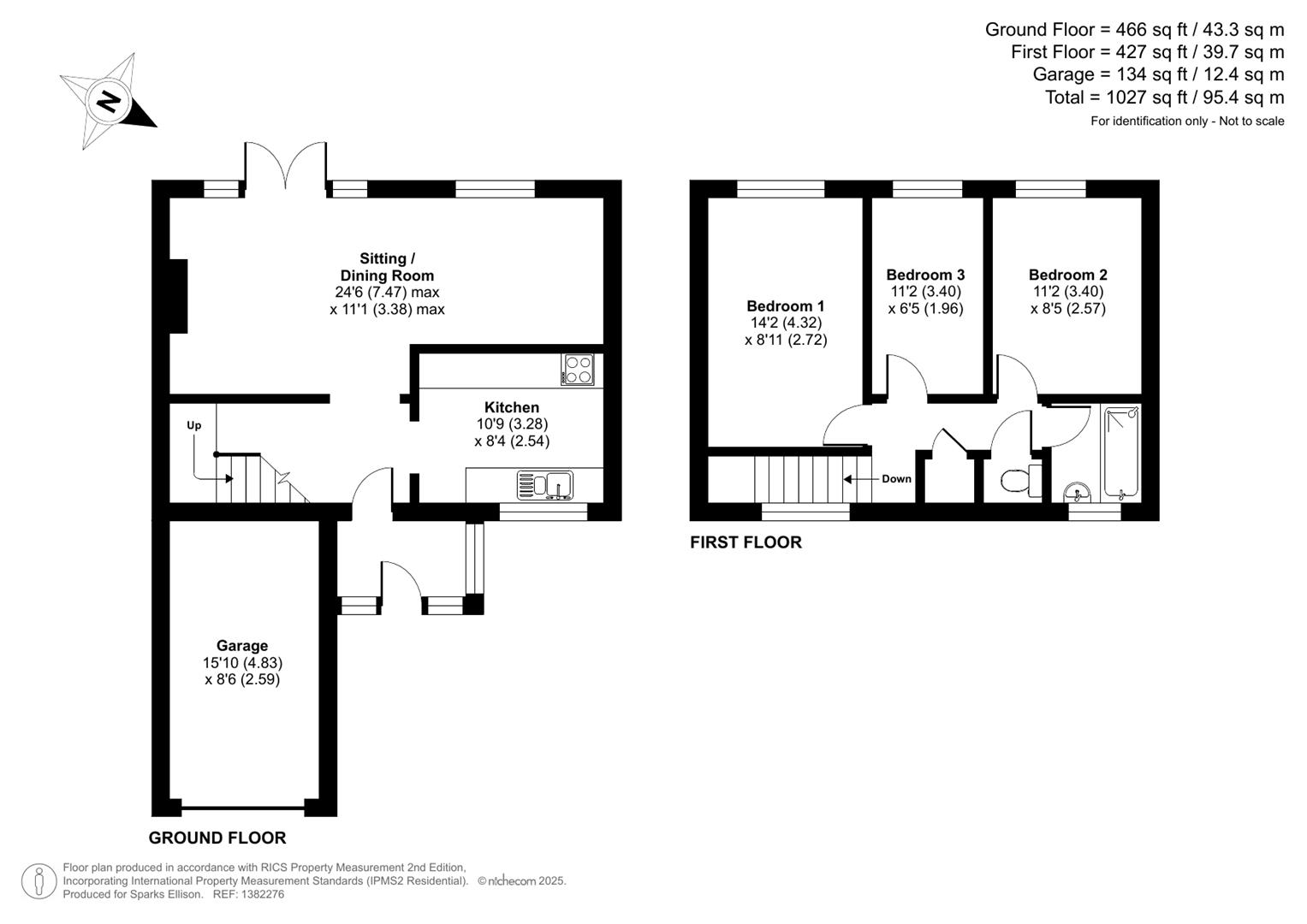 Osborne Drive, Chandler’s Ford floorplan