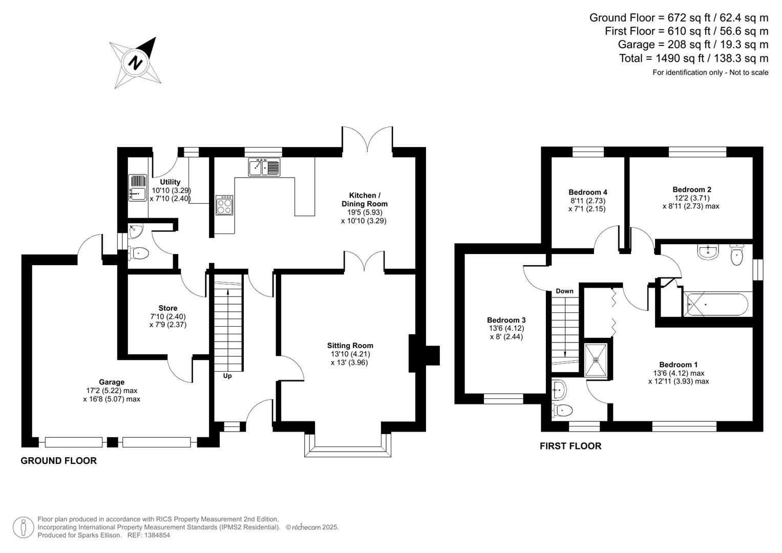 Leven Close, Chandler’s Ford floorplan