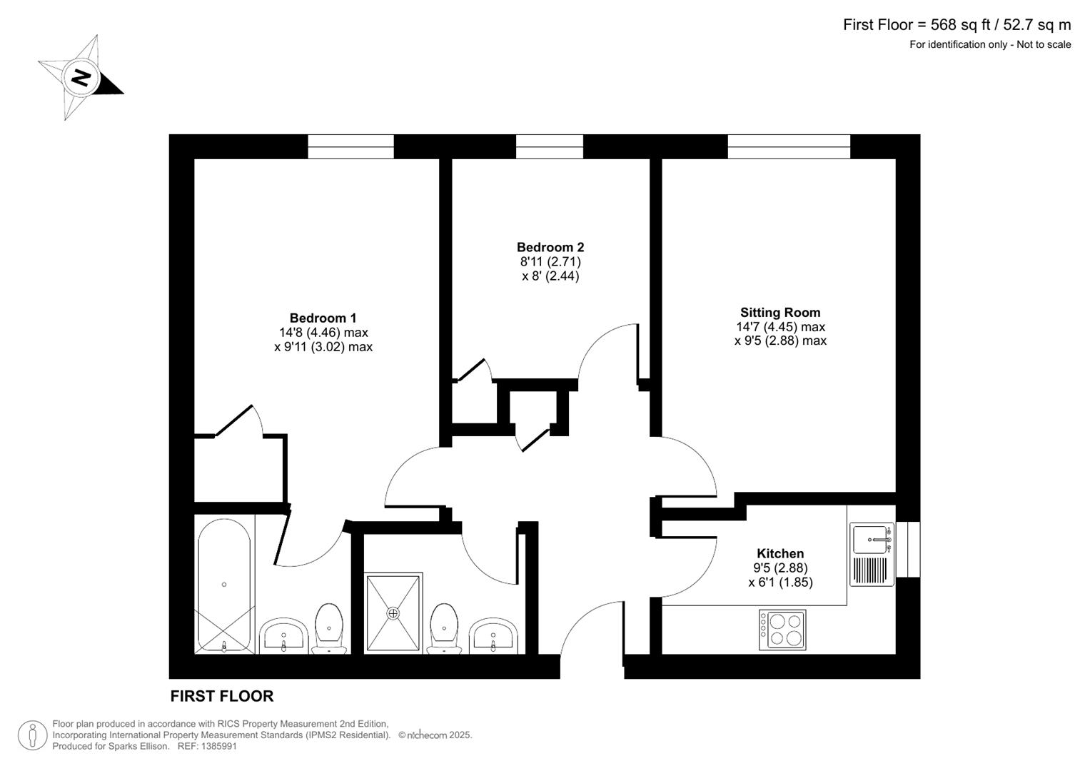 237 Hursley Road, Eastleigh floorplan