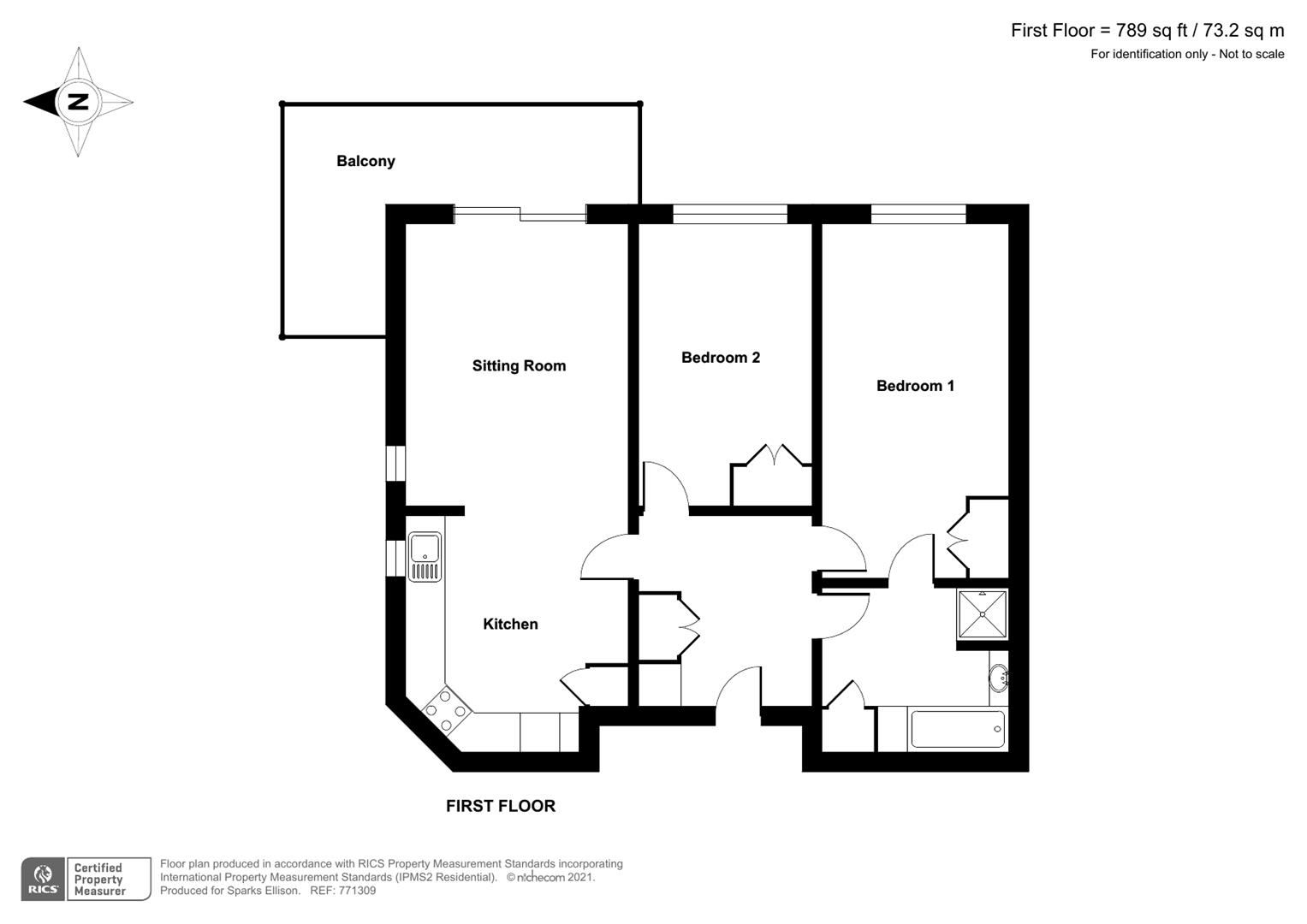 Knightwood Mews, Valley Park, Chandler’s Ford floorplan