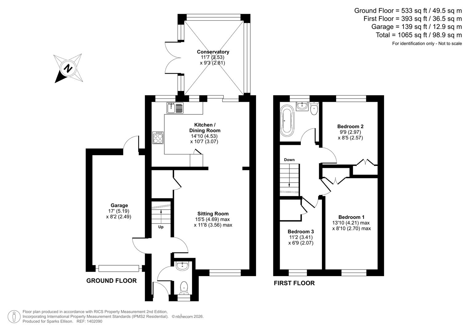 Celandine Close, Knightwood Park, Chandler’s Ford floorplan