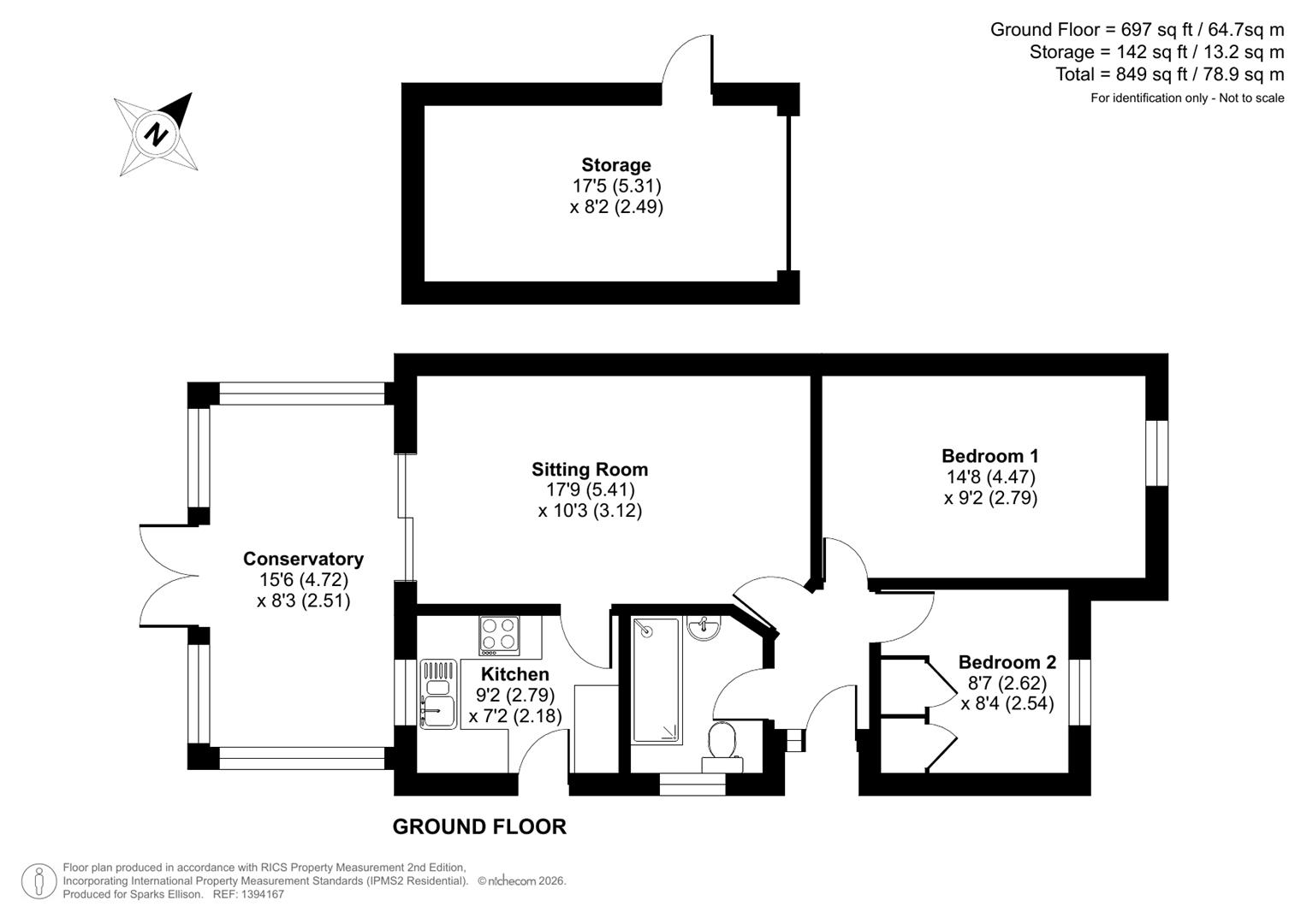 Monmouth Close, Valley Park, Chandler’s Ford floorplan