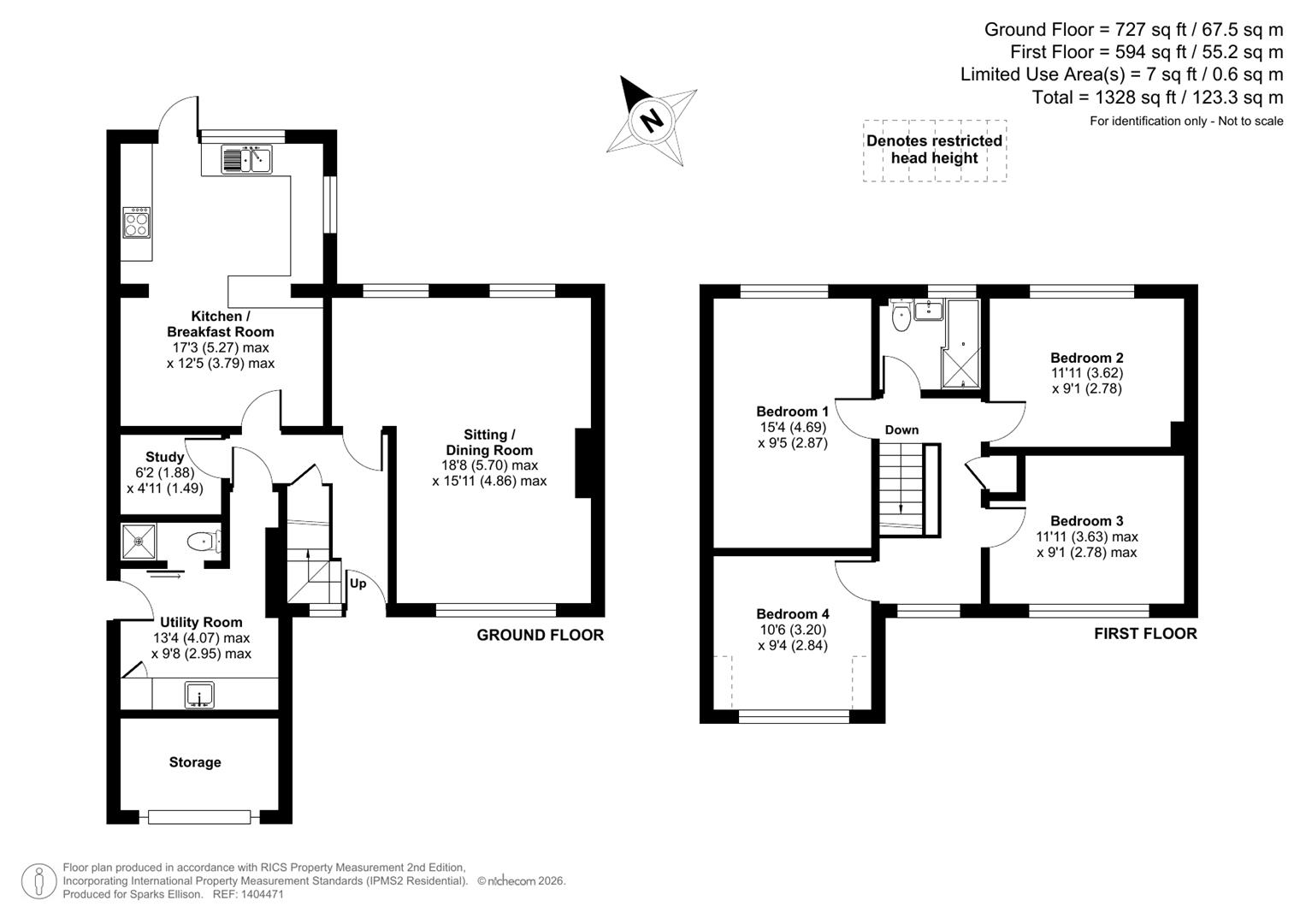 Saracens Road, Chandler’s Ford floorplan