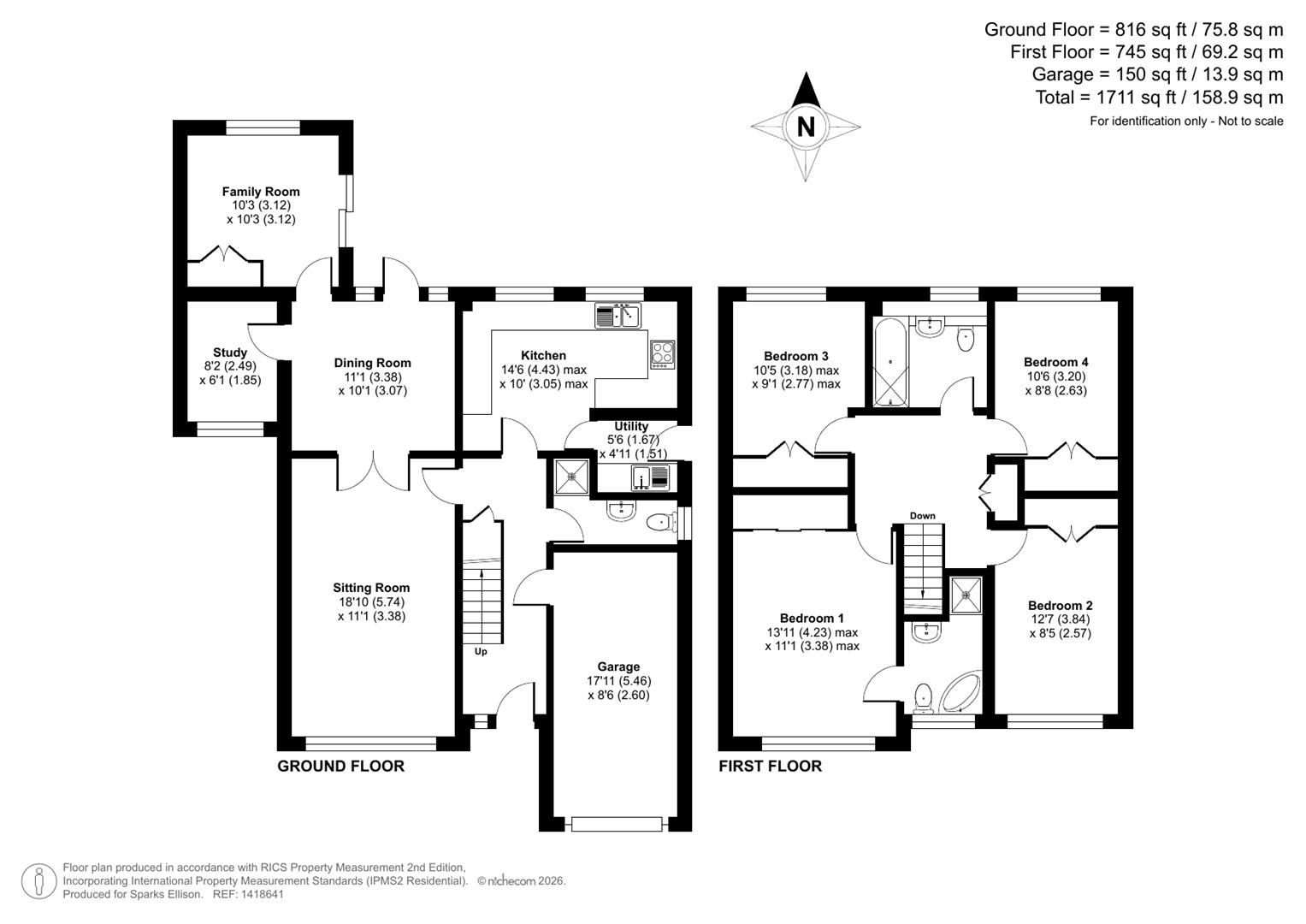 Medway Drive, Valley Park, Chandler’s Ford floorplan