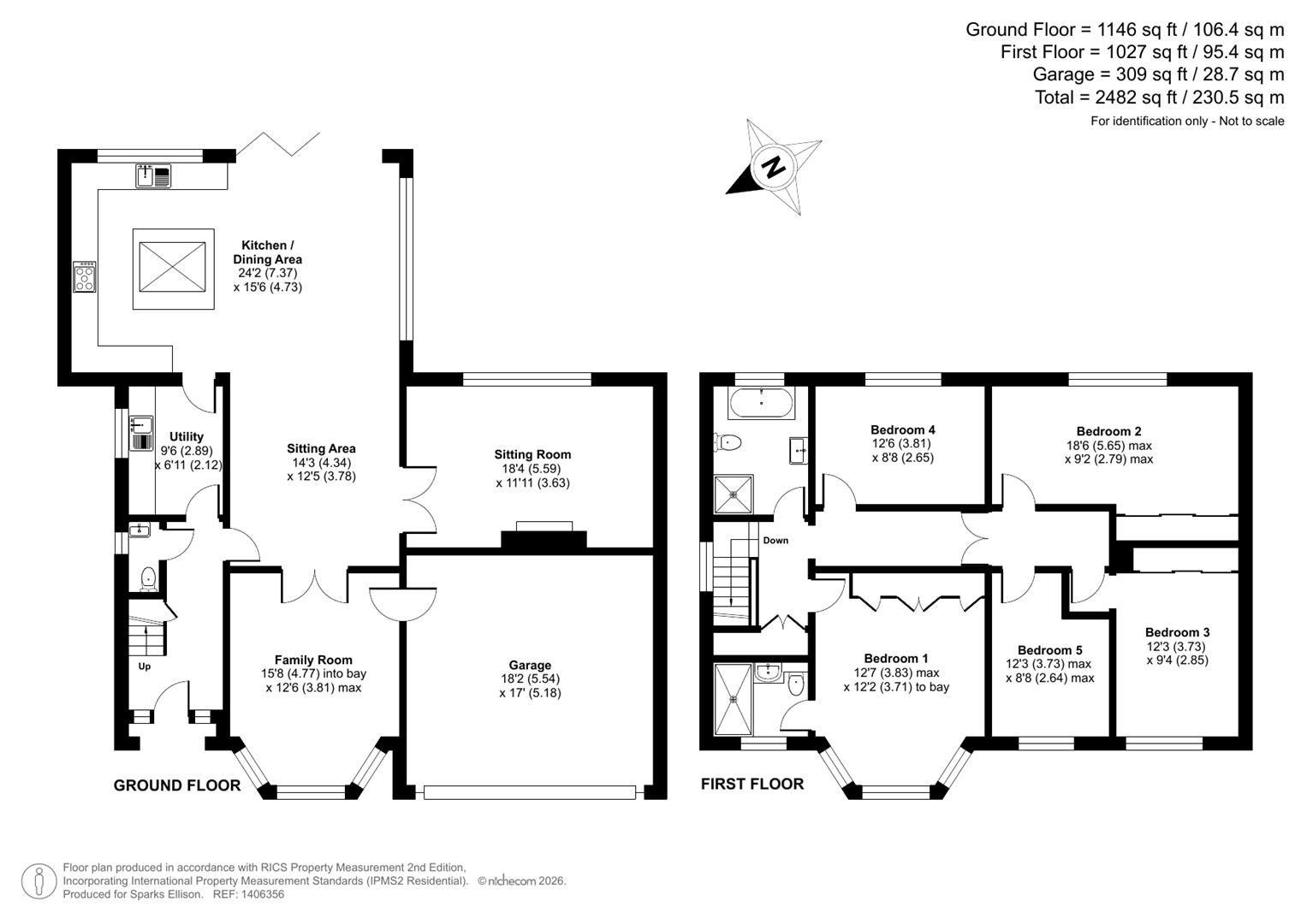 Lake Road, Hiltingbury, Chandler’s Ford floorplan