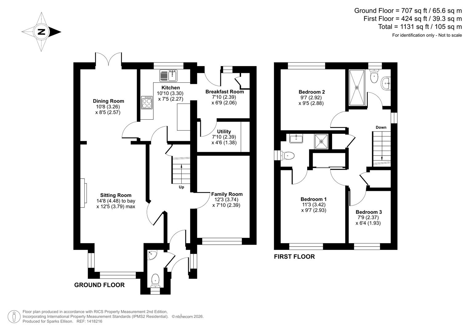 Poppyfields, Knightwood Park, Chandler’s Ford floorplan