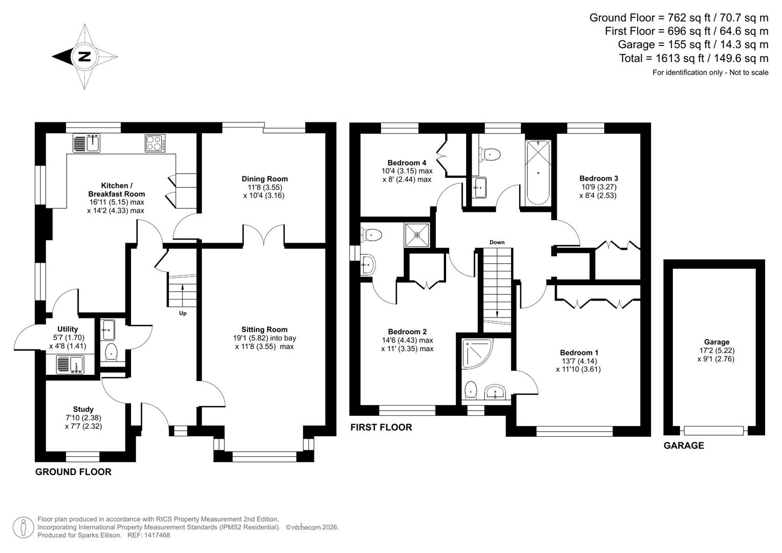 Sandringham Close, Knightwood Park, Chandler’s Ford floorplan