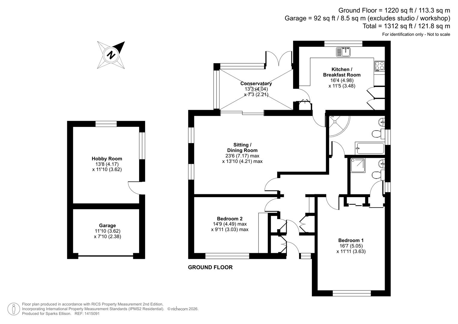 Oakwood Road, Chandler’s Ford, Eastleigh floorplan