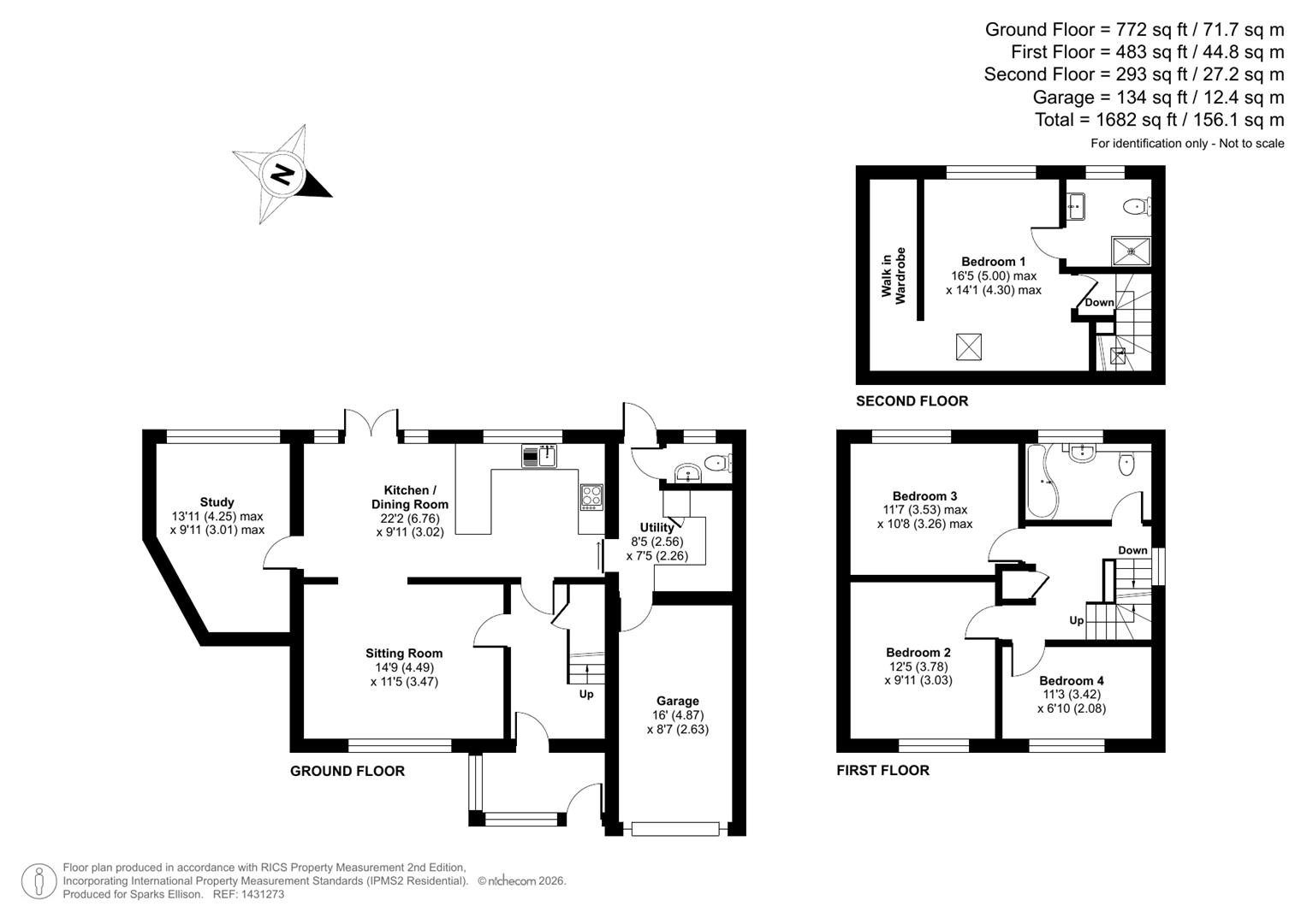 Clanfield Close, Chandlers Ford floorplan