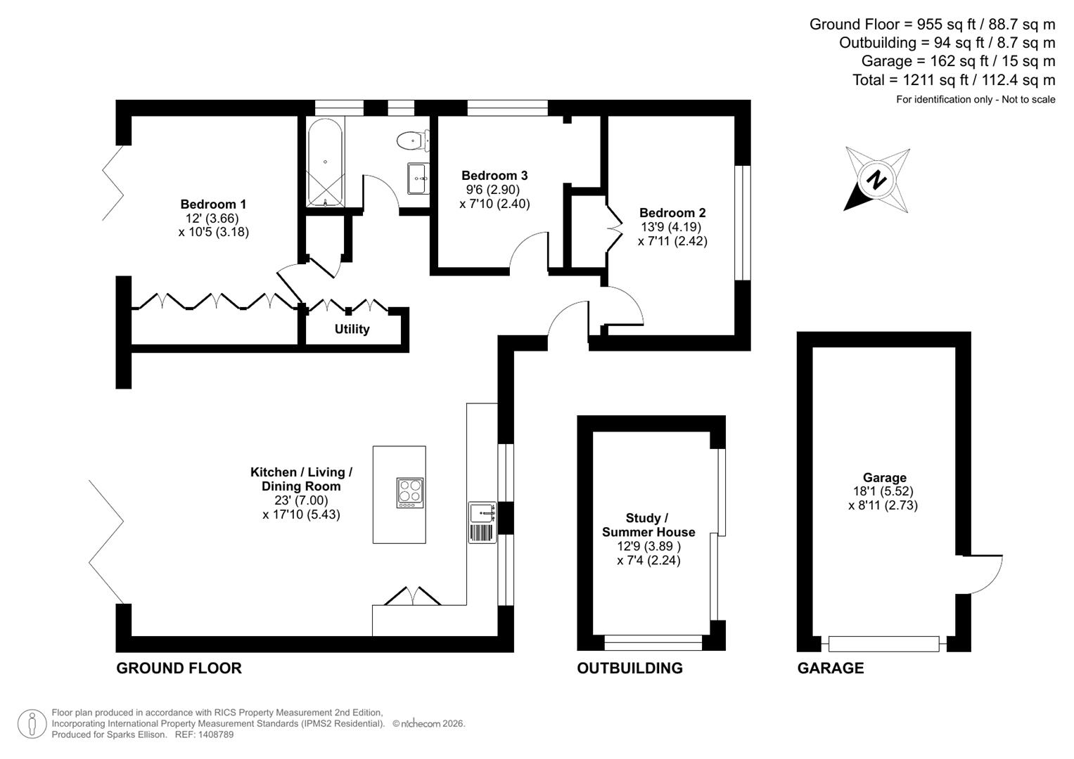 Merrieleas Drive, Chandler’s Ford floorplan