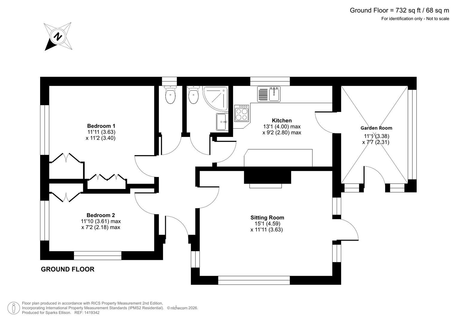 Bodycoats Road, Chandler’s Ford floorplan