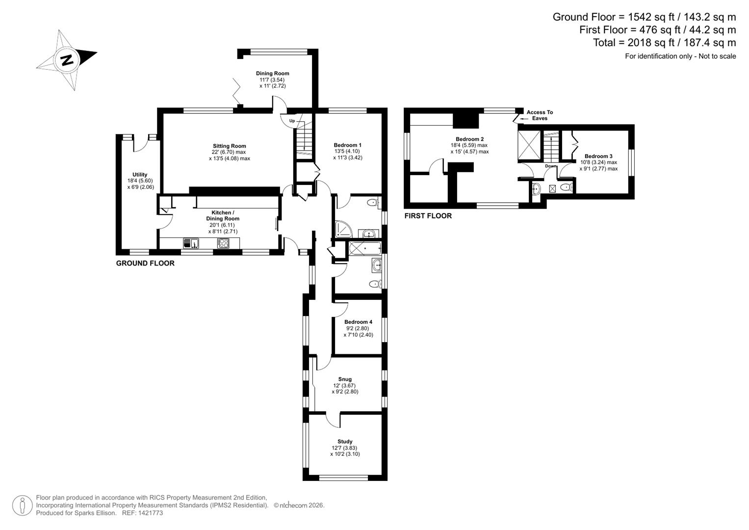 Oakwood Road, Hiltingbury, Chandler’s Ford floorplan