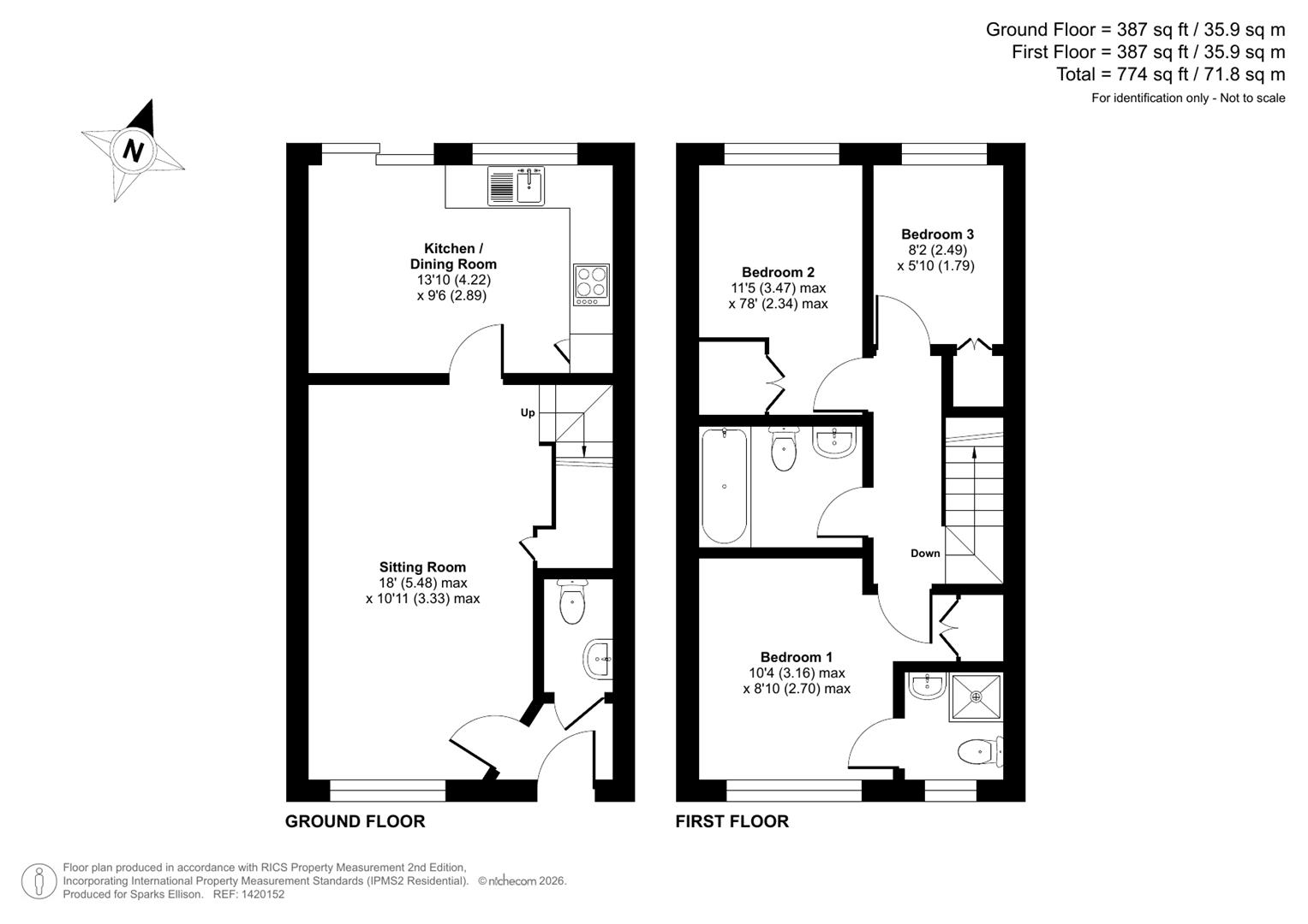 Viscount Gardens, Eastleigh floorplan